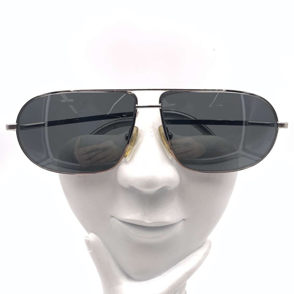 Vintage EXTE Silver Aviator Sunglasses Frames EX43